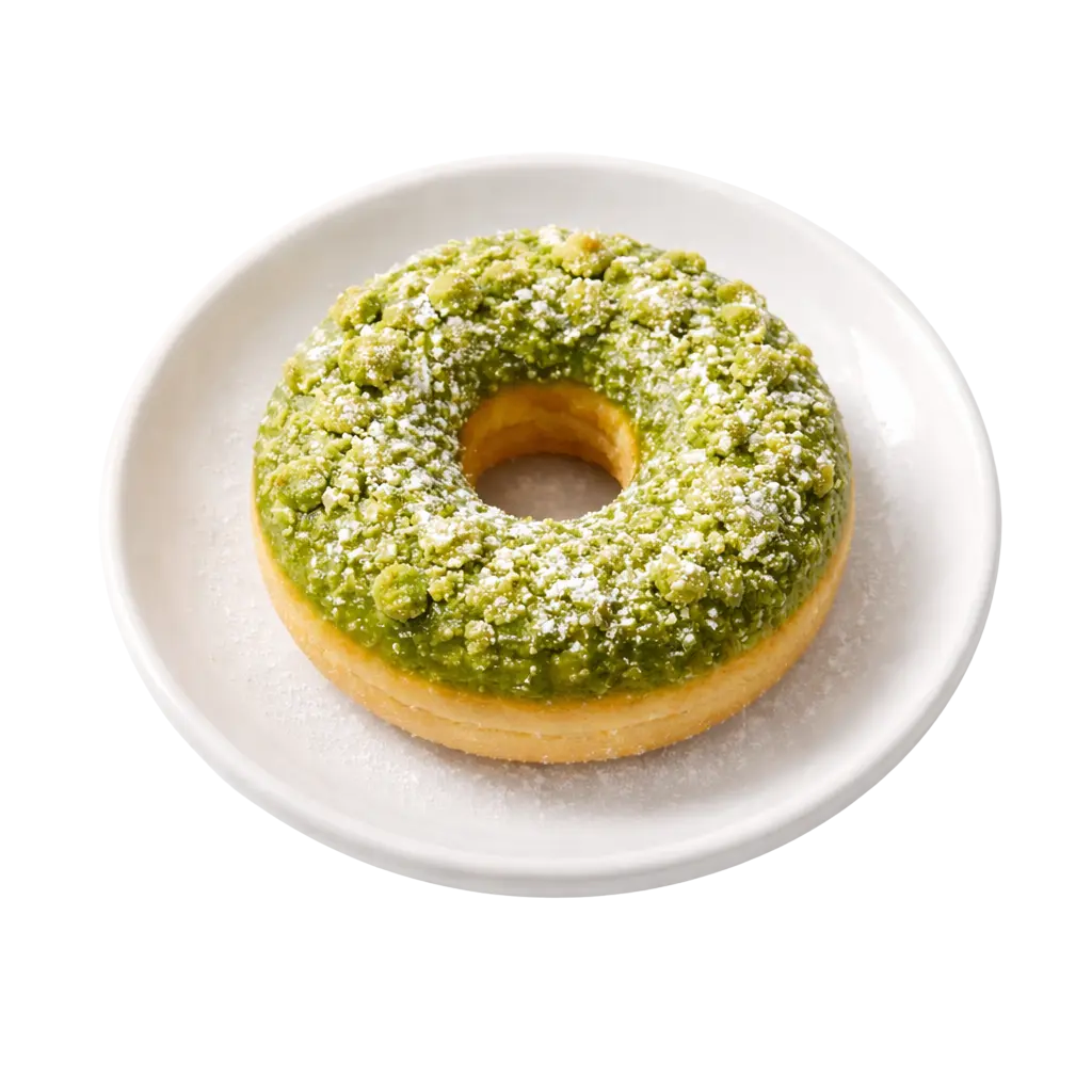 Donat Matcha Crumble